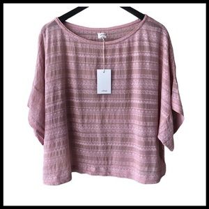 ARITZIA WILFRED Stitched Popover Top